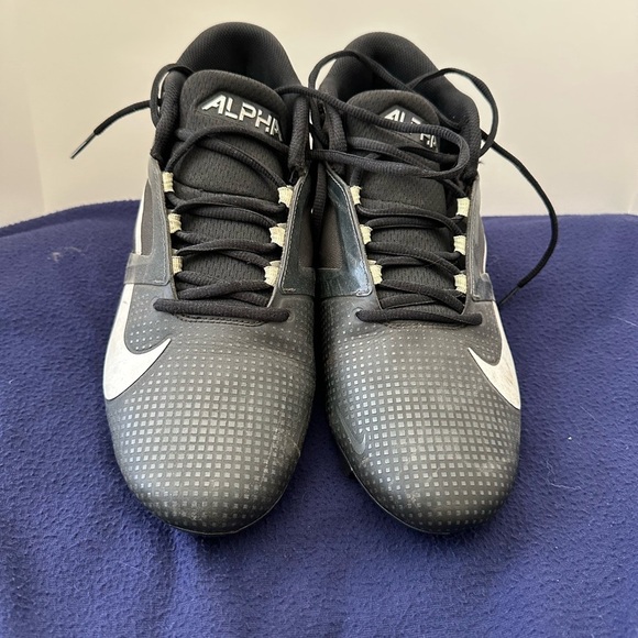 Nike Other - - Nike Vapor Untouchable Low-Cut Cleats Men Black Football size 11.5 pre owned